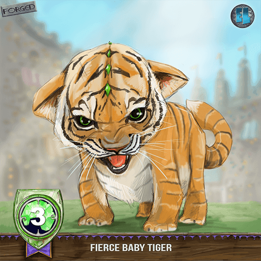 Fierce Baby Tiger