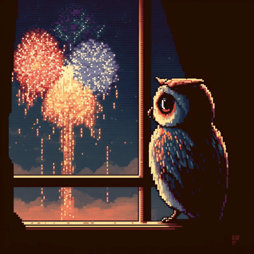 Pixel New Years #2