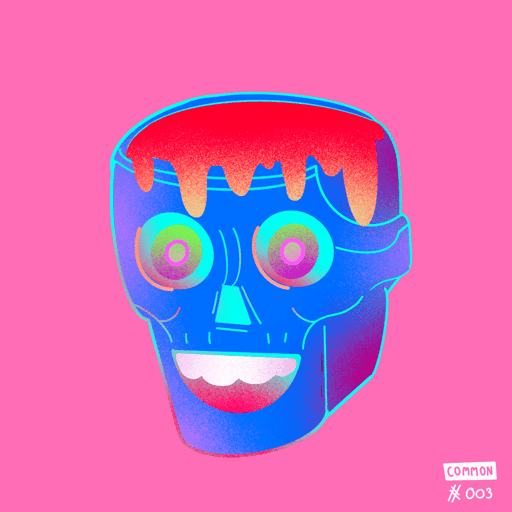 Crypto Skull #3 -common