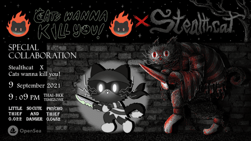 Stealthcat x Cats wanna kill you