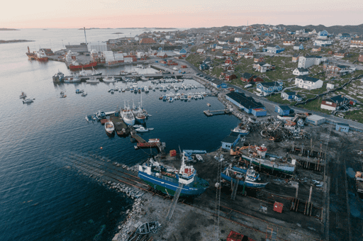 Rumors of Arctic Belonging - Port of Aasiaat, Greenland