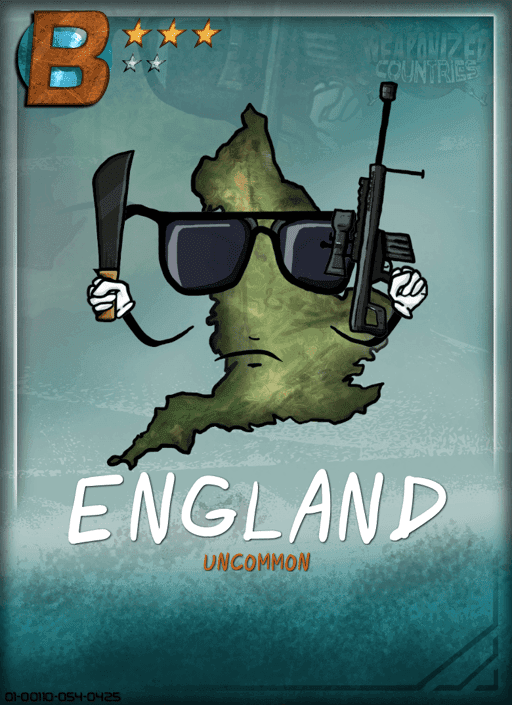 Weaponized Countries #110 England