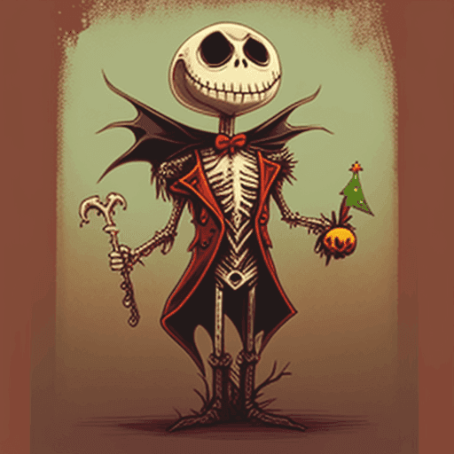 Santa Skellington #40