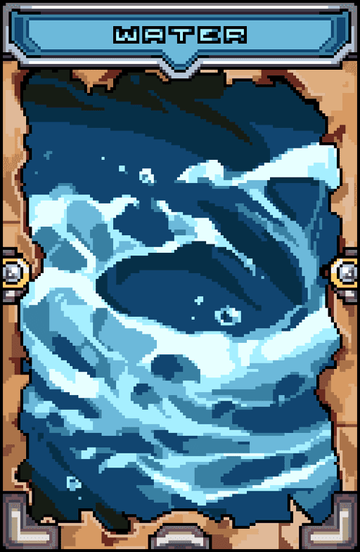 The Battle Of The 3 Elements. Water Card #25