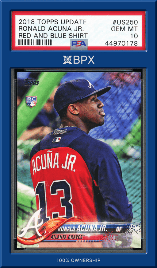 2018 Topps Update Ronald Acuña Jr. - PSA 10 (Cert: 44970178)