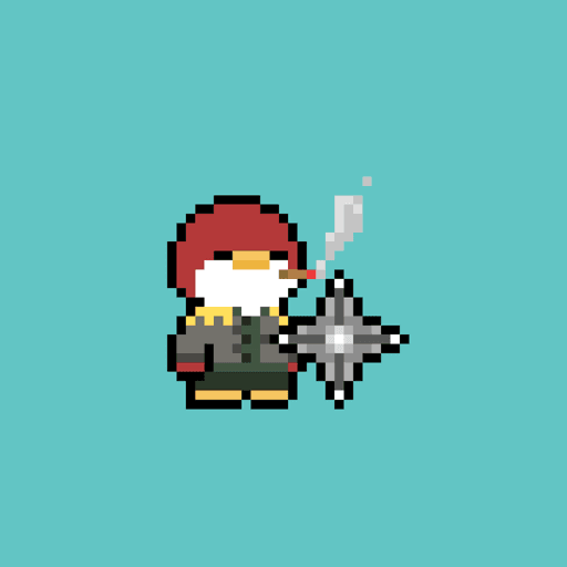 Pixel Penguin #8255