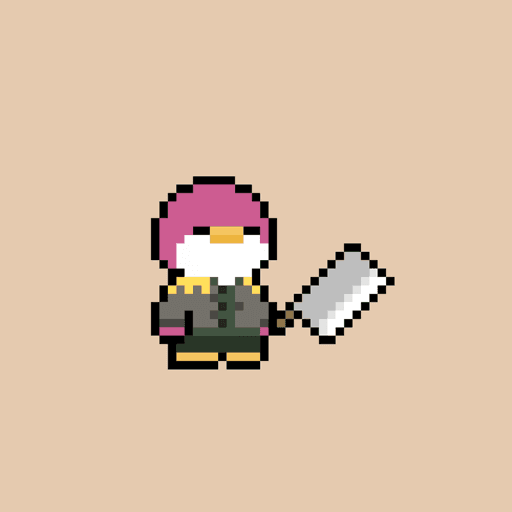 Pixel Penguin #2436