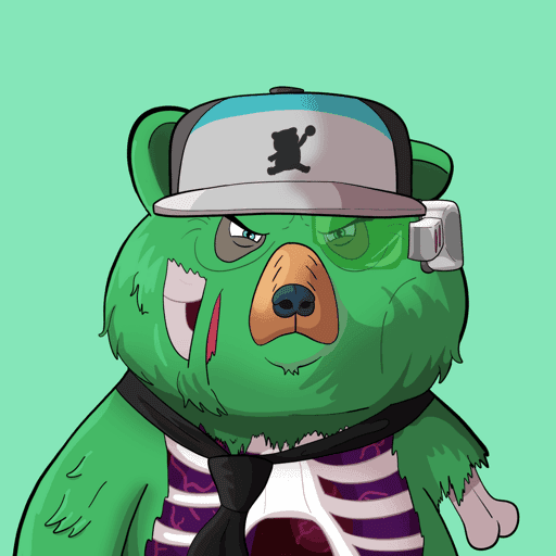 #1818 • Fluffy Choncho Undead Bear