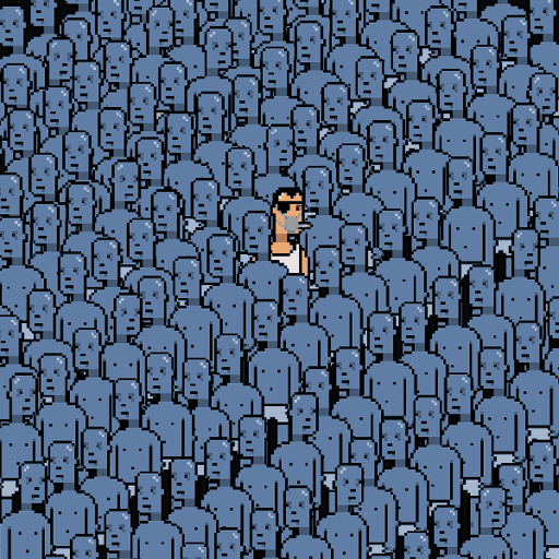 A Punk In A CROWD #581