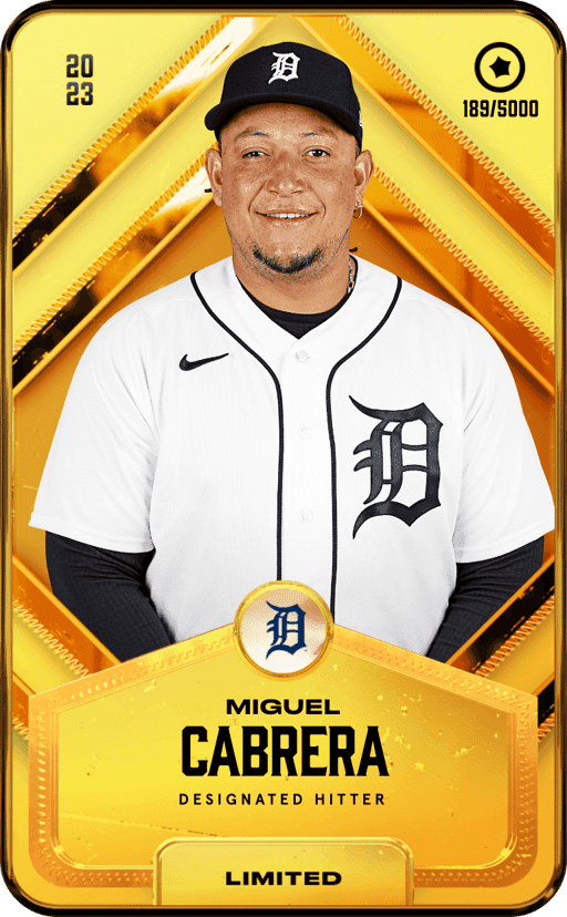 Miguel Cabrera 2023 • Limited 189/5000