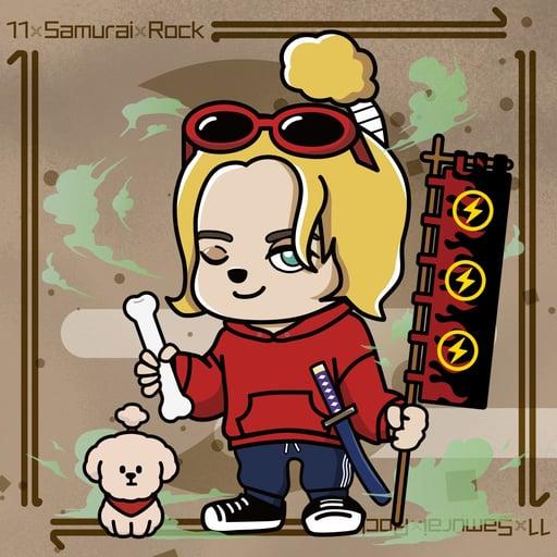 Eleven Samurai Rock #4881