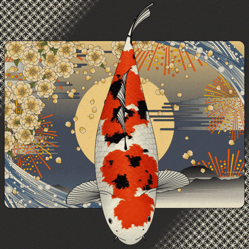 Carp and Seasons #6985