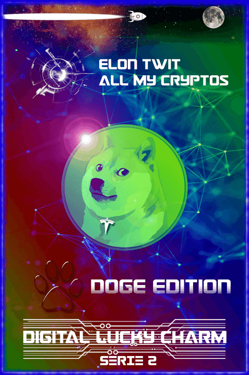 DIGITAL LUCKY CHARM (DOGE édition) "série" 2