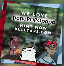 Bully Apes Flyer - popoPOPOpopo