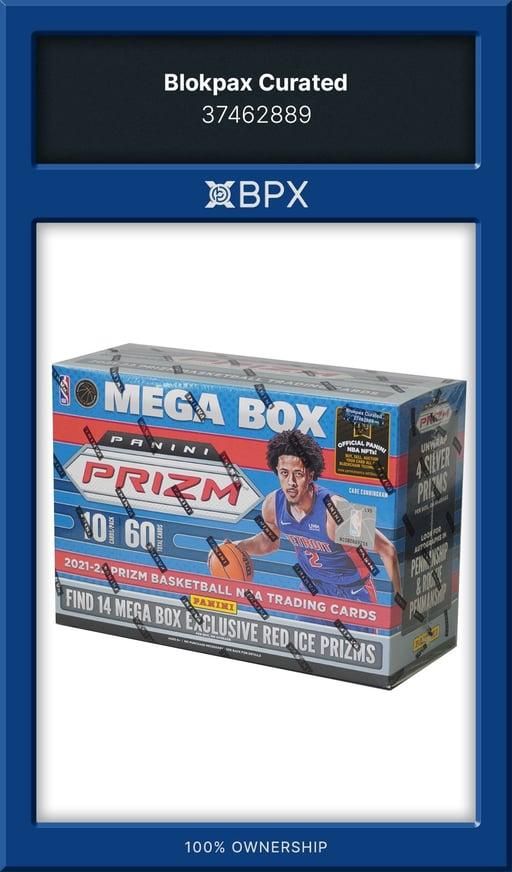 2021-22 Prizm Basketball - Mega Box - Blokpax Curated #37462889