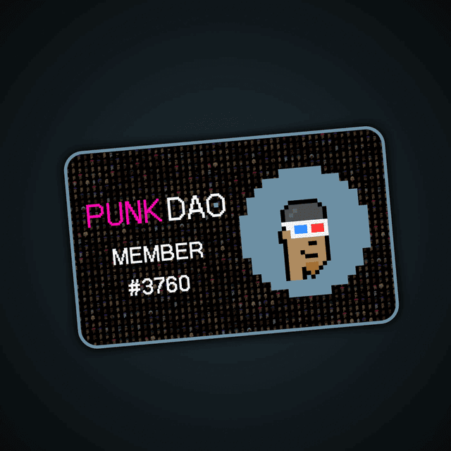 Punk DAO Membership #3760