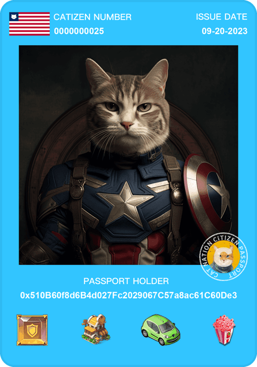 Catizen Passport #25