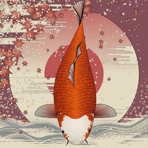 Carp and Seasons #4465