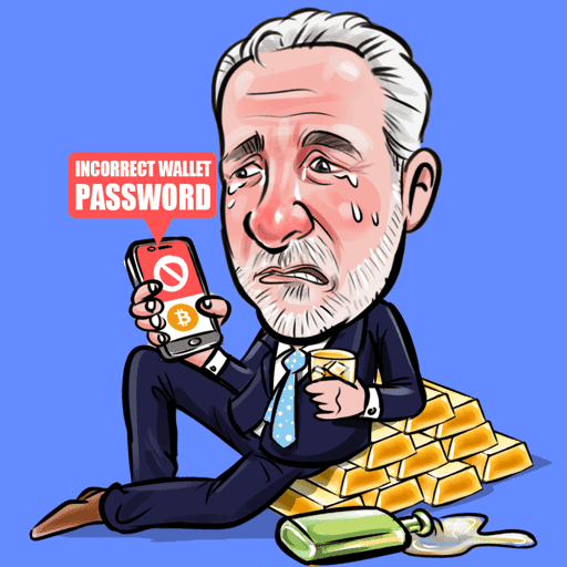 CryptoDrunk #6: Peter Schiff - I just lost all the Bitcoin I have ever owned