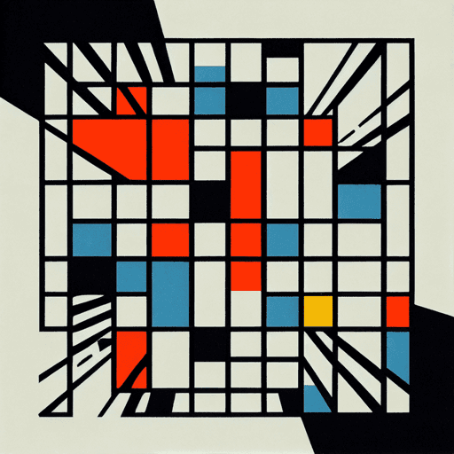 Mondrian's Labyrinth by Lilia #3