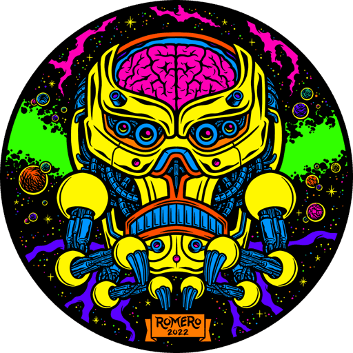 Space Brain: Mission Patch