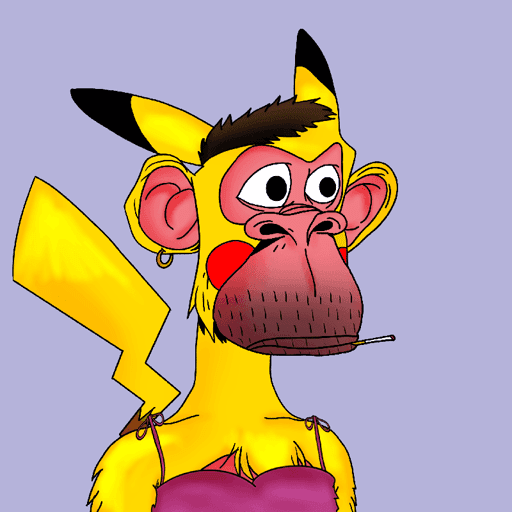 Pikachu Ape Yacht Club #29