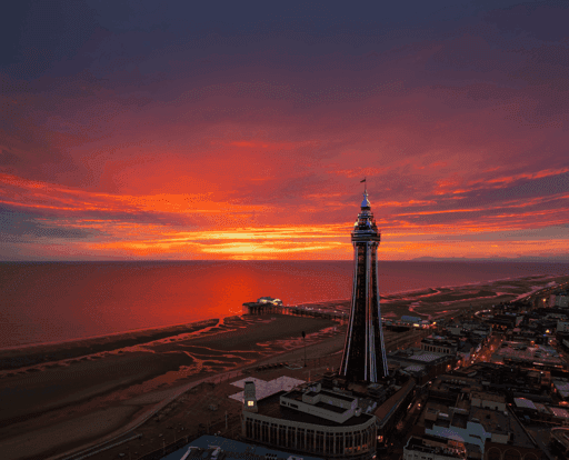 Blackpool sunset  #8/50