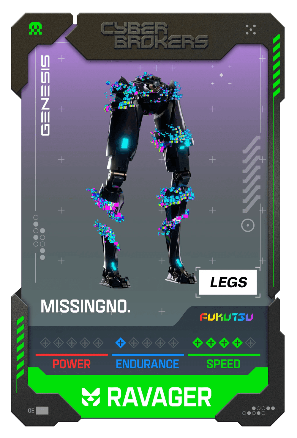 MissingNo. Ravager Legs