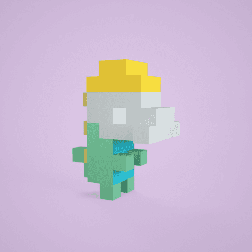 3D tiny dino #0164