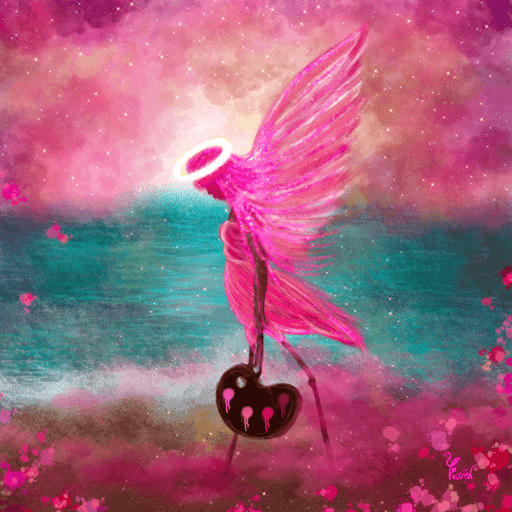 Pink wings  #15