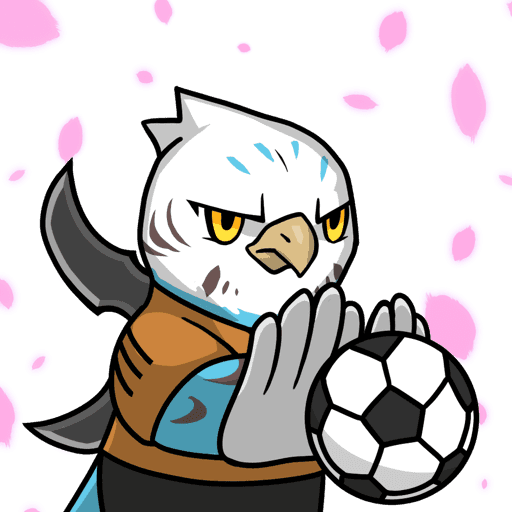 Narukami-Soccer player-Blue budgie #10015