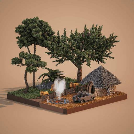 Voxel Ville #5118