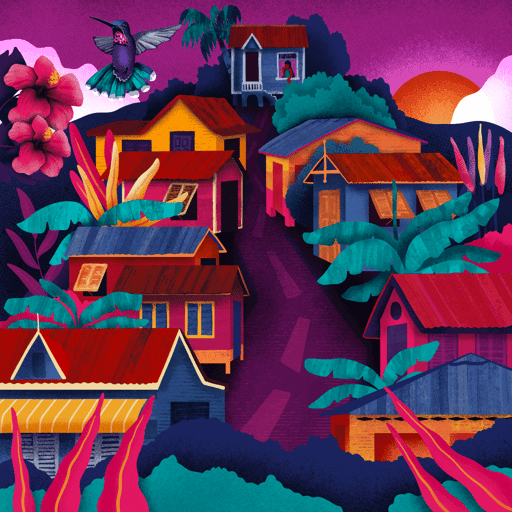 Houses on a Hill