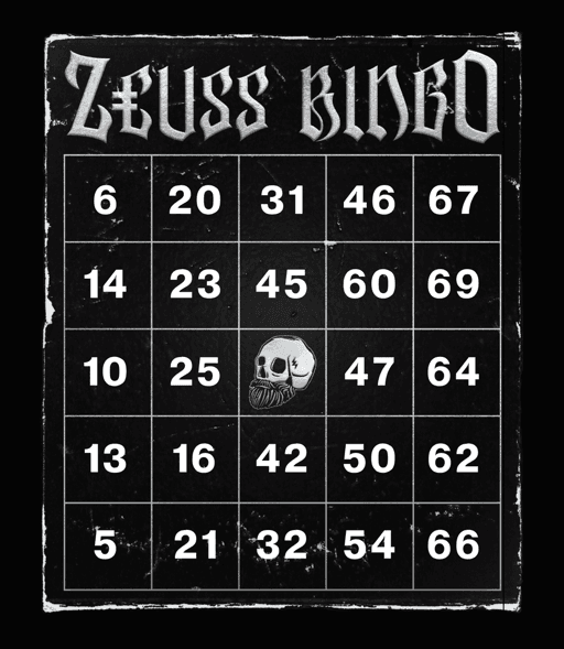 Zeuss Bingo #34