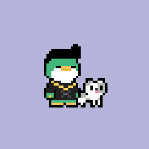 Pixel Penguin #8901