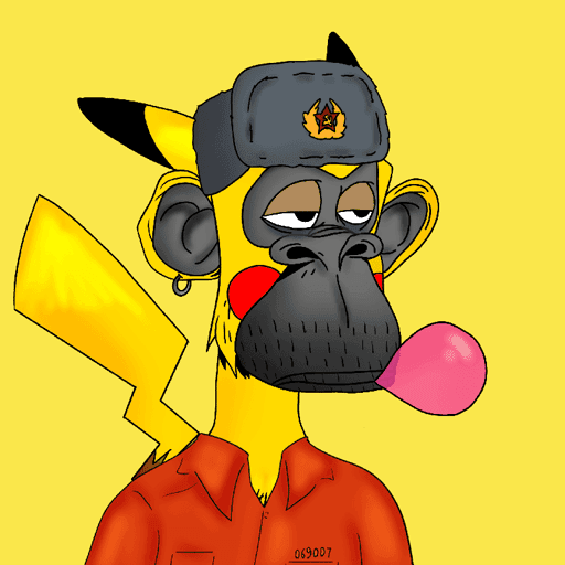 Pikachu Ape Yacht Club #21