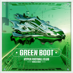 HSC GREEN BOOT BADGE for the Round of 16 in 2022