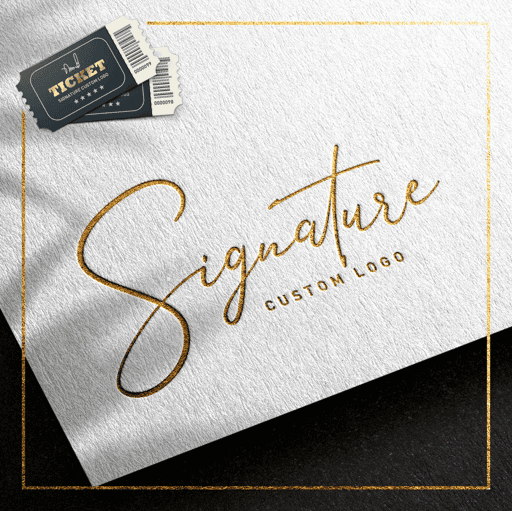 Personal Custom Signature Logo