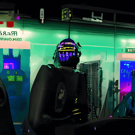 A Cyberpunk in Tokyo 