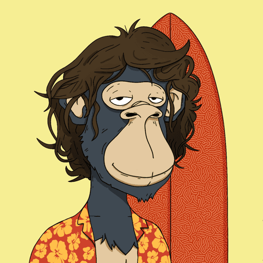 Chillin' Ape Surf Club #539