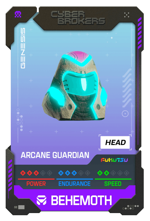 Arcane Guardian Behemoth Head