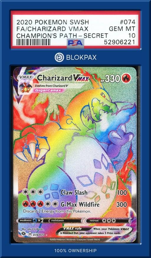 2020 Pokémon Charizard - PSA 10 (Cert: 52906221)