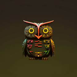 ASCII Owls 3D