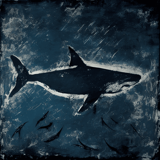 Abstract Shark by Kimi #44