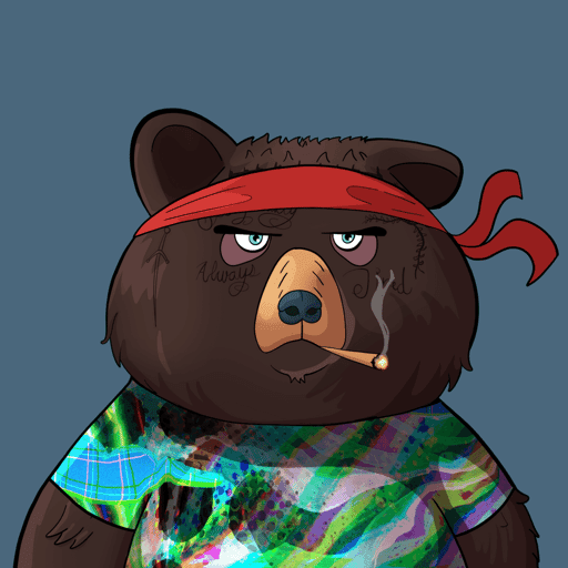 #3920 • Fizzy Fiery Ink Bear