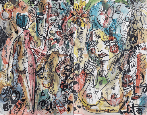 BREAK FREE 2021 SABET / SKETCHBOOK 1 /PAGE #2