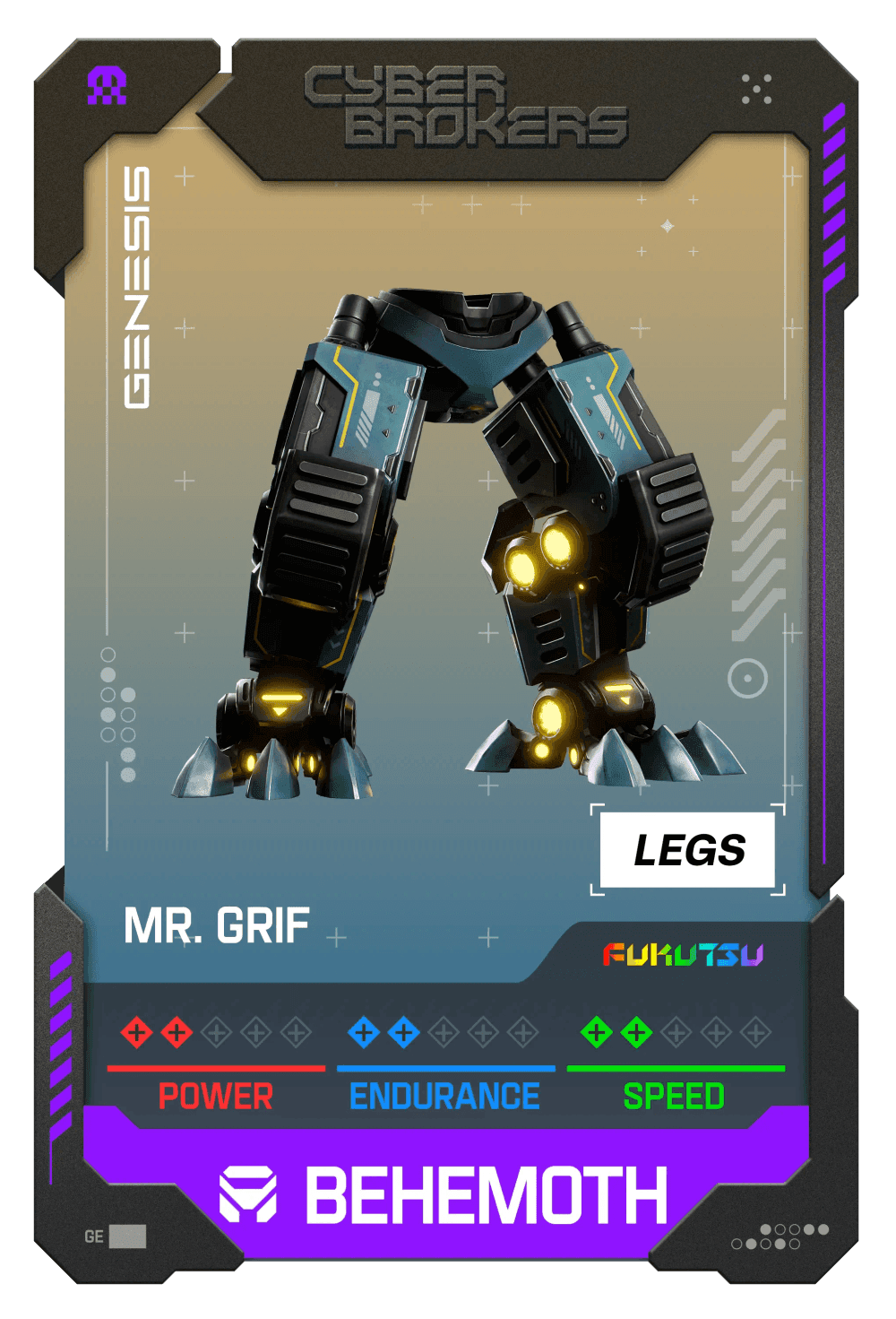 Mr. Grif Behemoth Legs