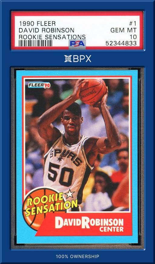 1990 Fleer David Robinson - PSA 10 (Cert: 52344833)