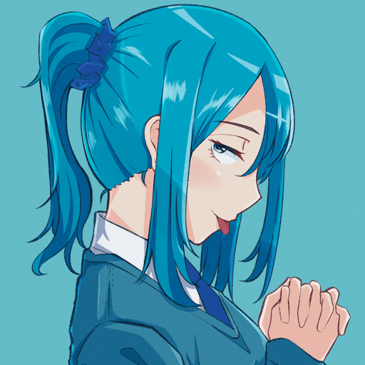 Blue girl