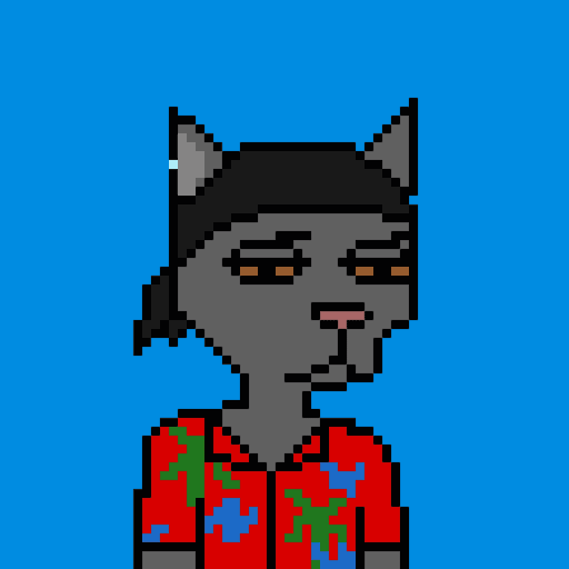 Pixel Cat Gang #38